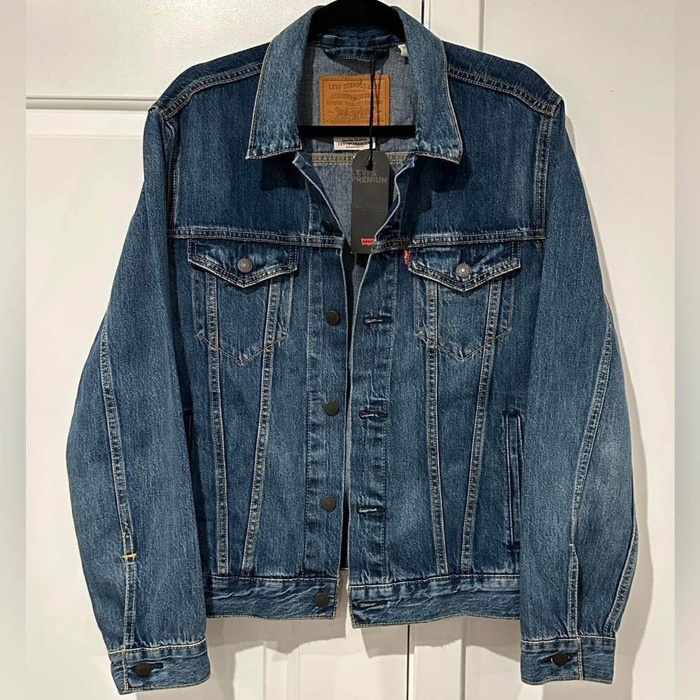 LEVI’S DENIM TRUCKER JACKET CLASSIC PREMIUM